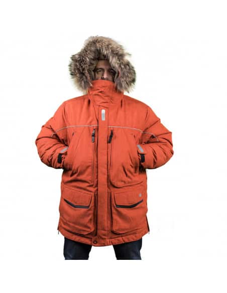 Technoavia Men's Cold Siberian Fox Parka