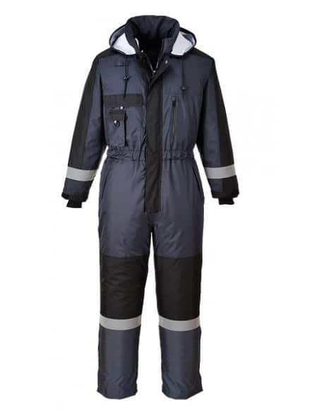 Combinaison étanche hiver doublée à capuche Portwest Homme