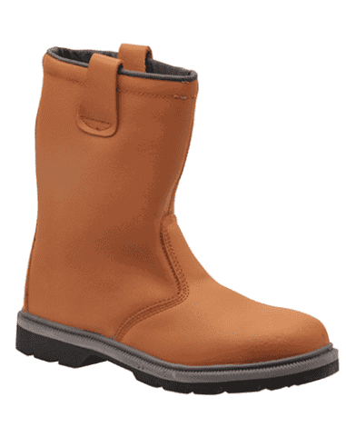 Bottes cuir fourrées S1P CI