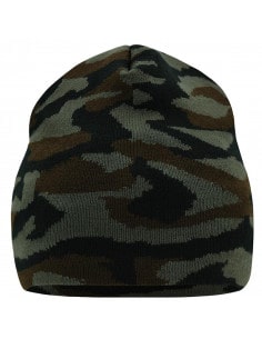 Bonnet camouflage double épaisseur de tricot Homme Myrtle Beach