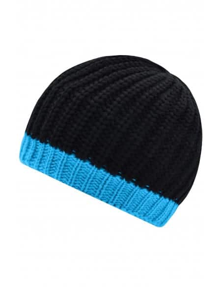 Bonnet en tricot doublé polaire Homme