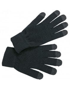 Sous-gants tactiles 10 doigts en tricot