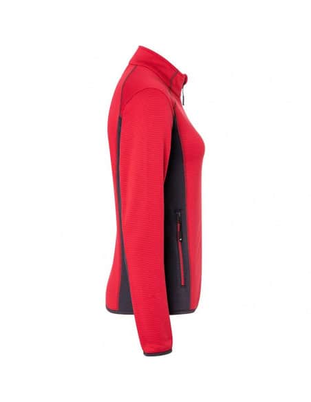  Veste polaire Trek Rando Femme James & Nicholson rouge