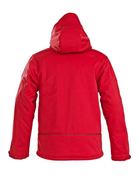 Veste d'Hiver Softshell Doublée avec Capuche Amovible Homme Printer