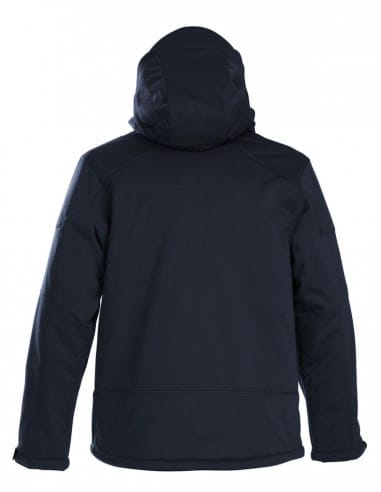 Mens black winter jacket with hood deals