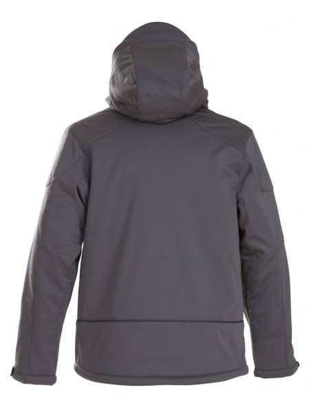 Veste d'Hiver Softshell Doublée avec Capuche Amovible Homme Printer