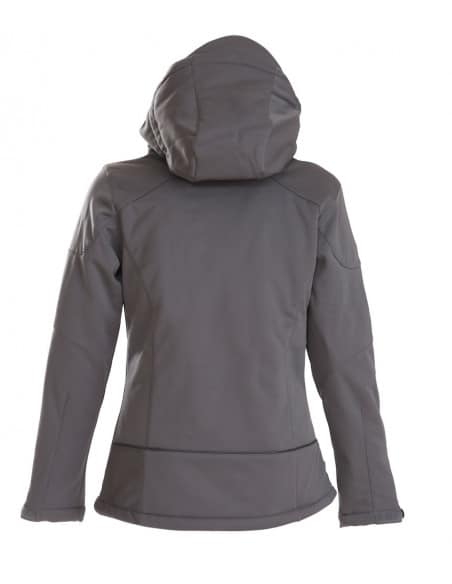 Veste d'Hiver Softshell Doublée avec Capuche Amovible Femme Printer