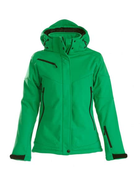 Veste d'Hiver Softshell Doublée avec Capuche Amovible Femme Printer