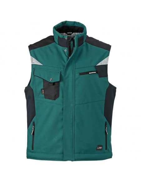 Gilet Thermique Renforcé toutes intempéries James & Nicholson