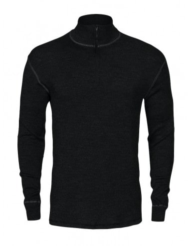 Men's two-ply wool thermal jersey Projob high collar Swedish quality