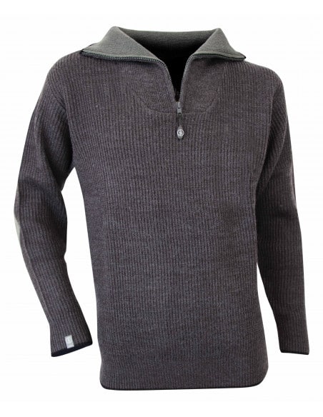 Men's Wool High Neck Sweater