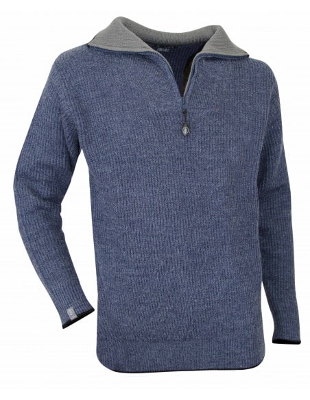 Men's Wool High Neck Sweater