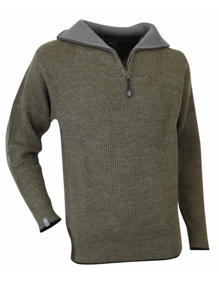 Men's Wool High Neck Sweater