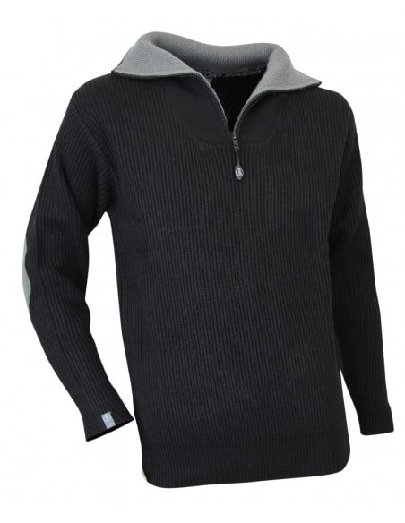 Men's Wool High Neck Sweater