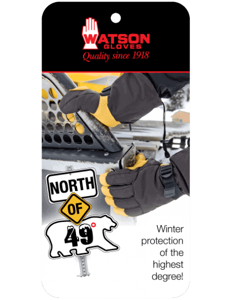 North of 49 ° Watson Gloves Canadian Cold Protective Gloves