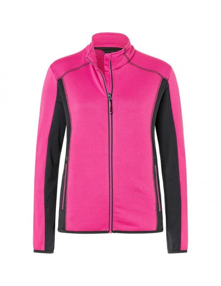 Veste polaire Trek Rando Femme James & Nicholson rose