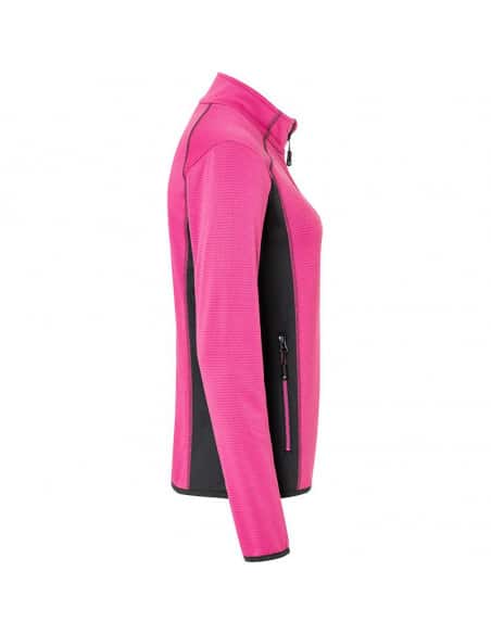 Veste polaire Trek Rando Femme James & Nicholson rose