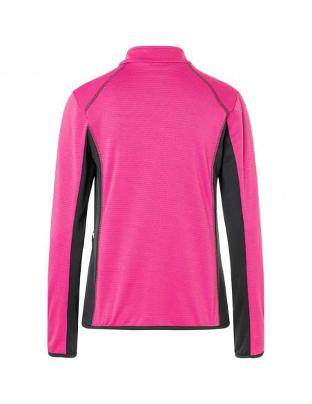 Veste polaire Trek Rando Femme James & Nicholson rose