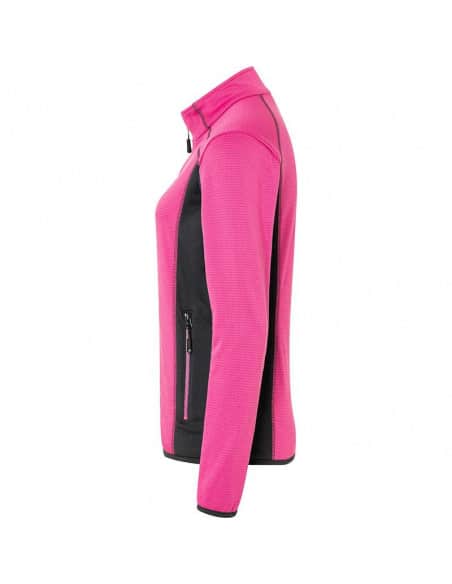 Veste polaire Trek Rando Femme James & Nicholson rose