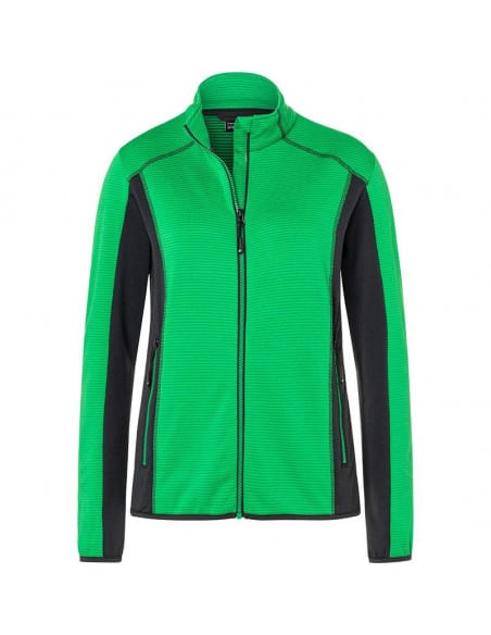 Veste polaire Trek Rando Femme James & Nicholson vert