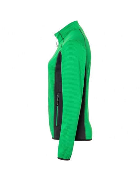 Veste polaire Trek Rando Femme James & Nicholson vert