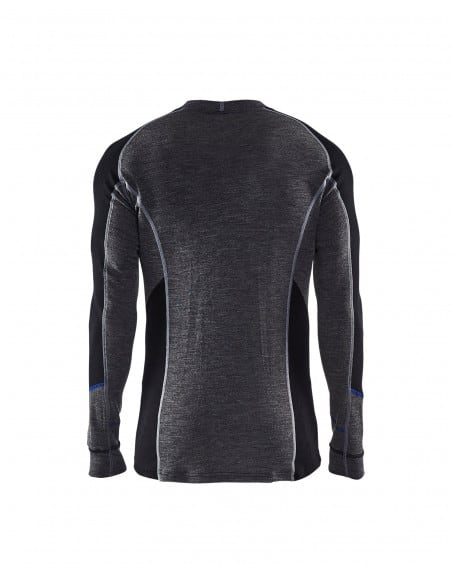 Blaklader Men's Thermal Jersey Round Neck 100% Merino Wool