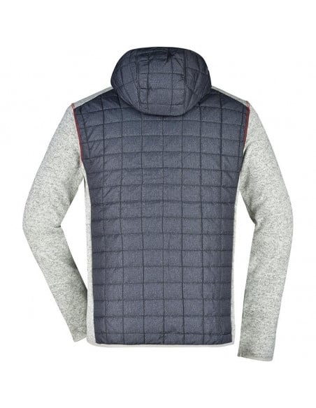 Veste Thermique de Randonnée Hybride Homme James & Nicholson