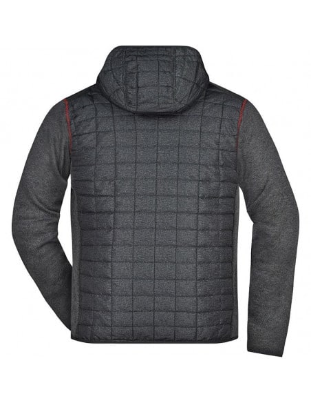 Veste Thermique de Randonnée Hybride Homme James & Nicholson