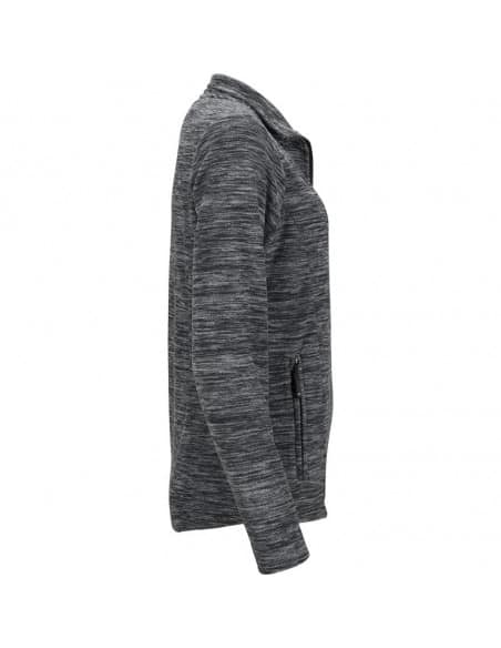 Veste Polaire deuxième couche flammé Femme James & Nicholson, Gris