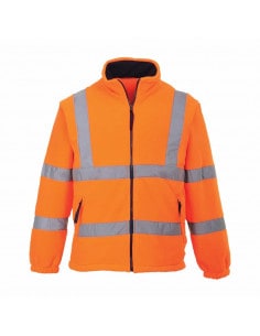 Veste polaire de sécurité HiVis Portwest Homme