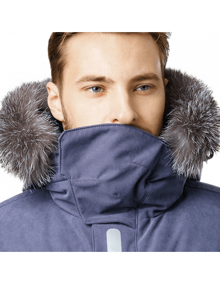 Technoavia Men's Cold Siberian Fox Parka