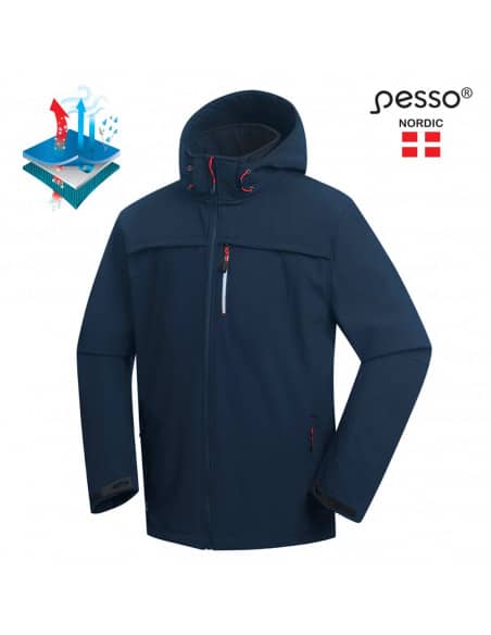 Softshell Jacket Man Pesso Nordic Atlanta