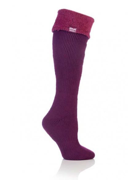 Lot de 5 paires de chaussettes hautes thermiques Femme Froid Extrême