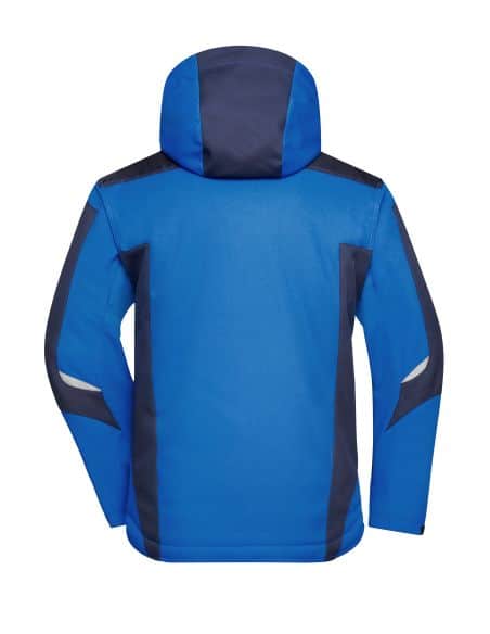 Thermal hooded softshell jacket unisex