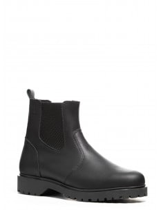 Bottes homme Anfibio Chelsea cuir doublées 100% Laine Naturelle