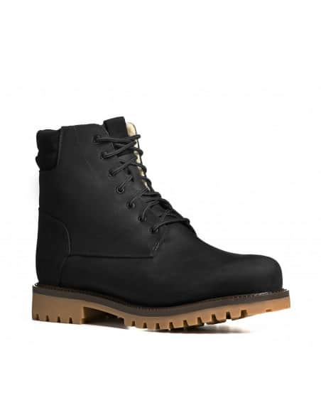 Bottes Canadiennes  homme  Hiver à lacets Anfibio 100 % Laine Naturelle Homme