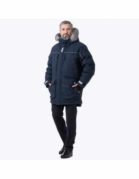 Technoavia Men's Cold Siberian Fox Parka