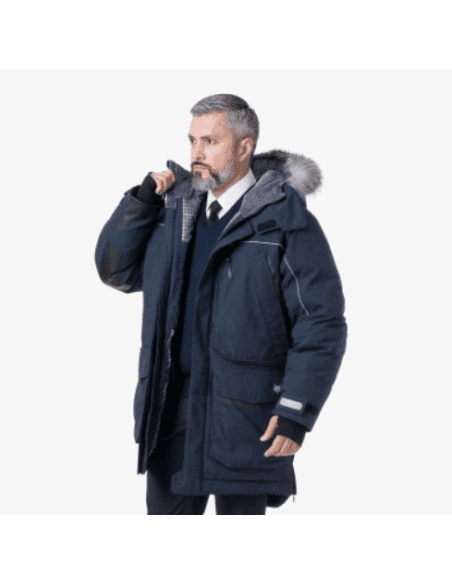 Technoavia Men's Cold Siberian Fox Parka