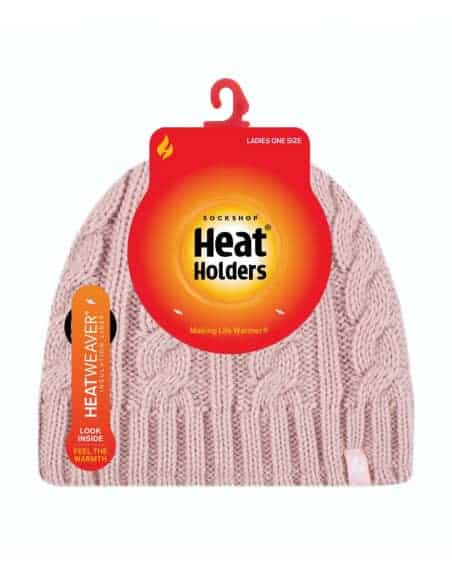 Bonnet torsade pour Femme Heat holders