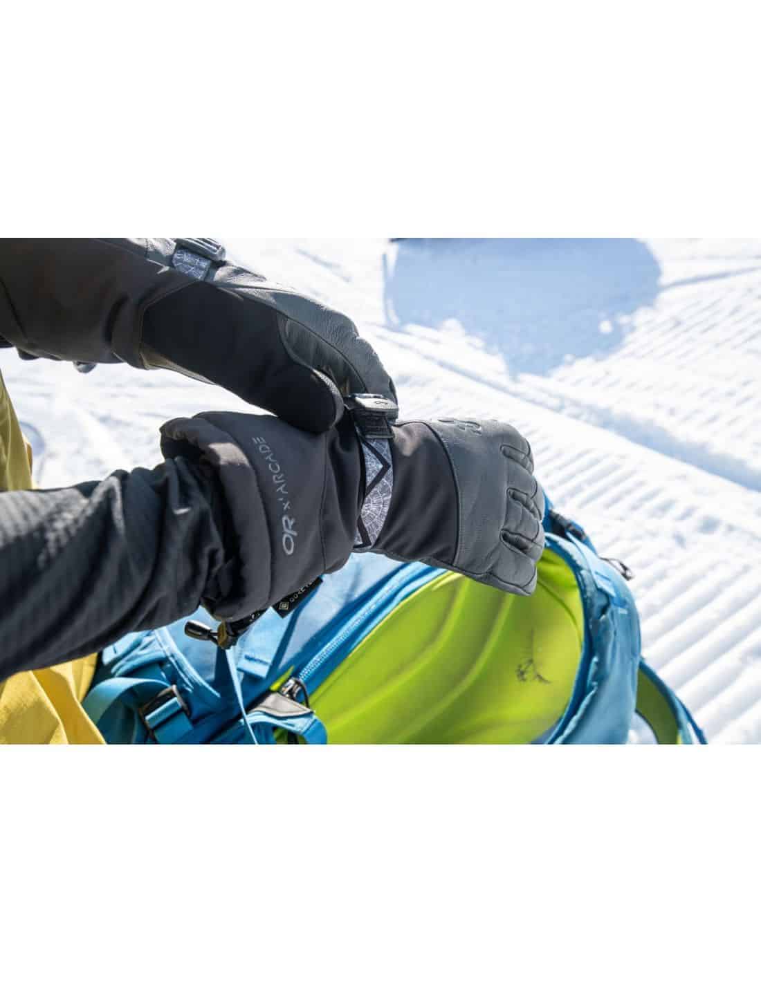 Gants de ski et motoneige d'hiver isothermes pour écran tactile