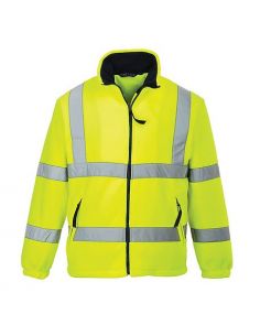 Portwest Men's HiVis Safety Fleece Jacket