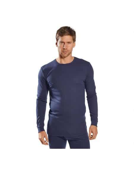 Portwest Men's Polycotton Thermal Jersey