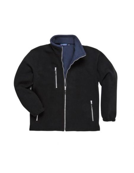 Unisex Premium two-tone fleece jacket