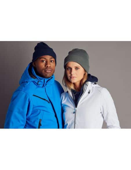 Veste d'Hiver Softshell Doublée avec Capuche Amovible Femme Printer