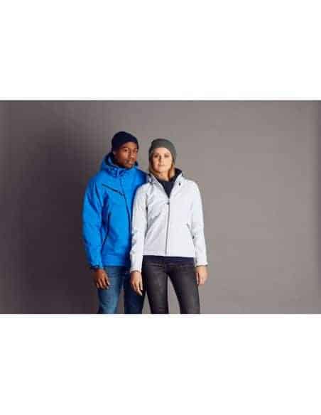 Veste d'Hiver Softshell Doublée avec Capuche Amovible Femme Printer