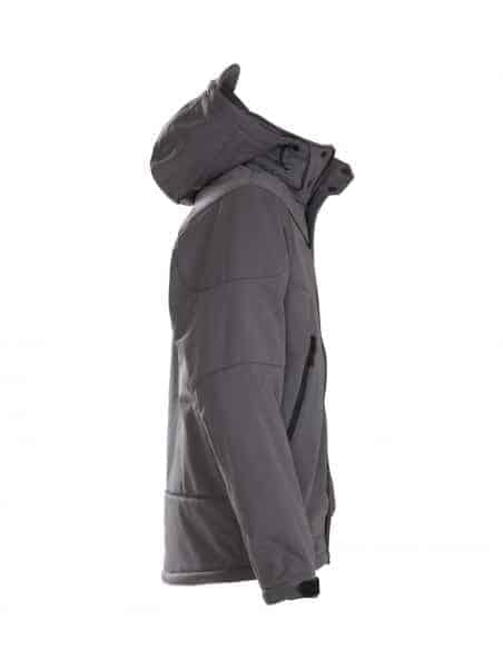 Veste d'Hiver Softshell Doublée avec Capuche Amovible Homme Printer