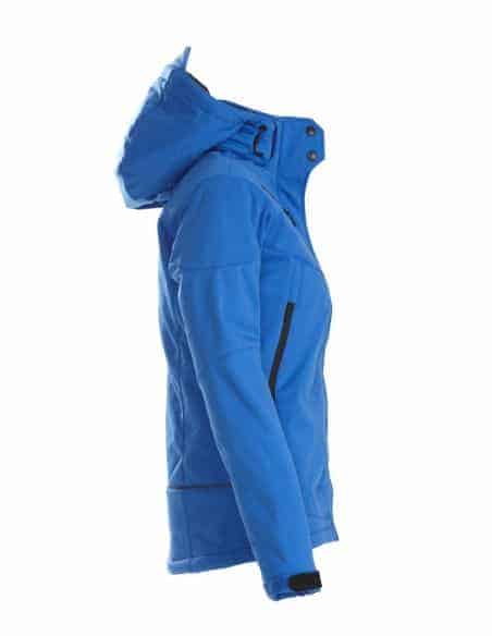 Veste d'Hiver Softshell Doublée avec Capuche Amovible Femme Printer