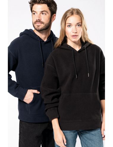 Sweatshirt à Capuche Unisexe en Micropolaire