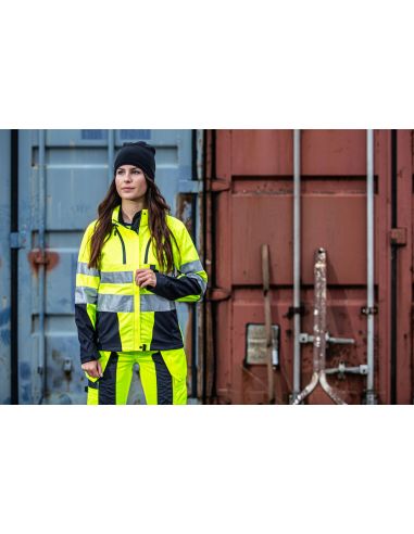 Women's Swedish High Visibility Multi Weather Protection Parka Projob