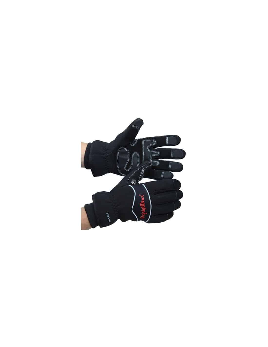 Refrigiwear Waterproof Insulated High Dexterity Gloves Black Size: XL